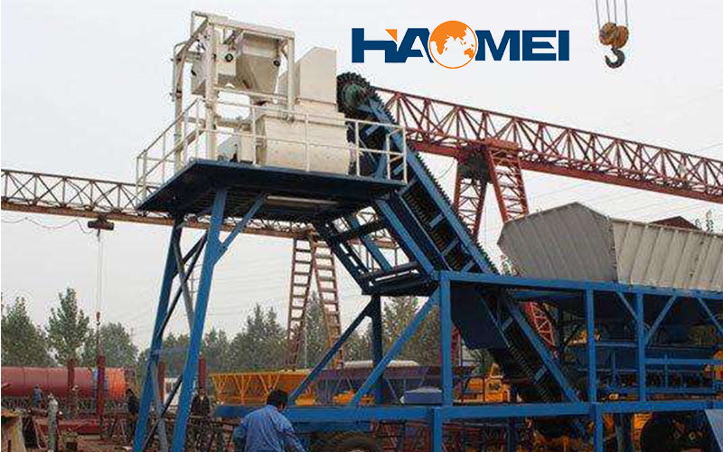 concrete mixing plant