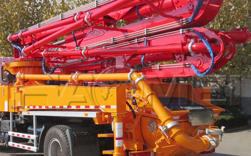 mini concrete pump truck for sale