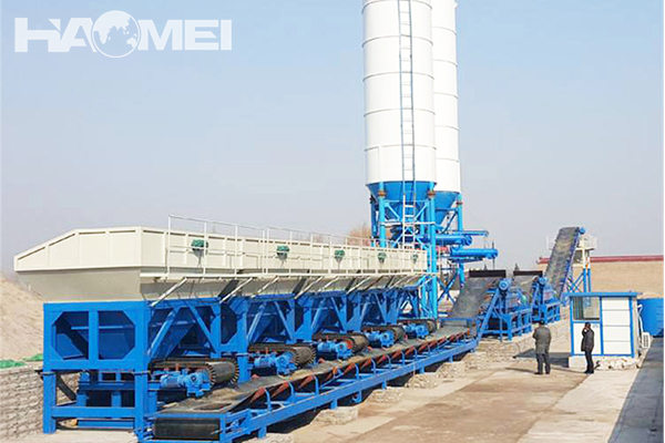 automatic concrete batching plant