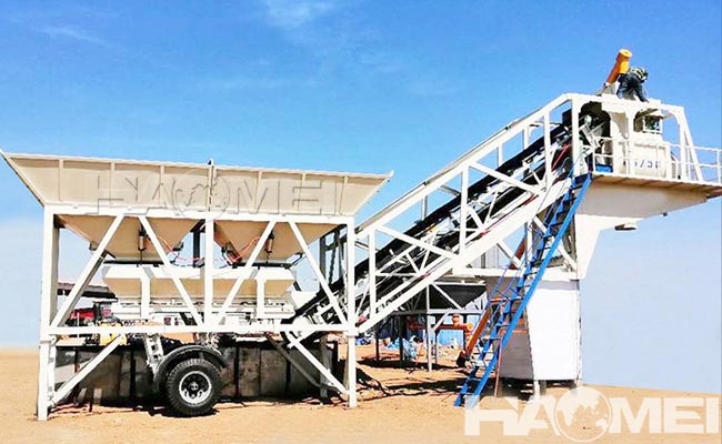 mobile concrete batch plant for sale