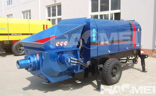 concrete pump trailer for sale