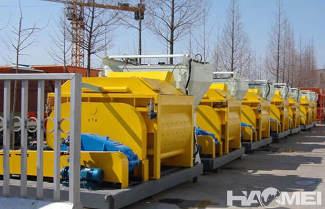 concrete mixer rate