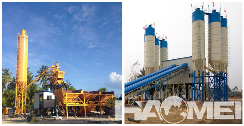 hzs35 concrete batching plant