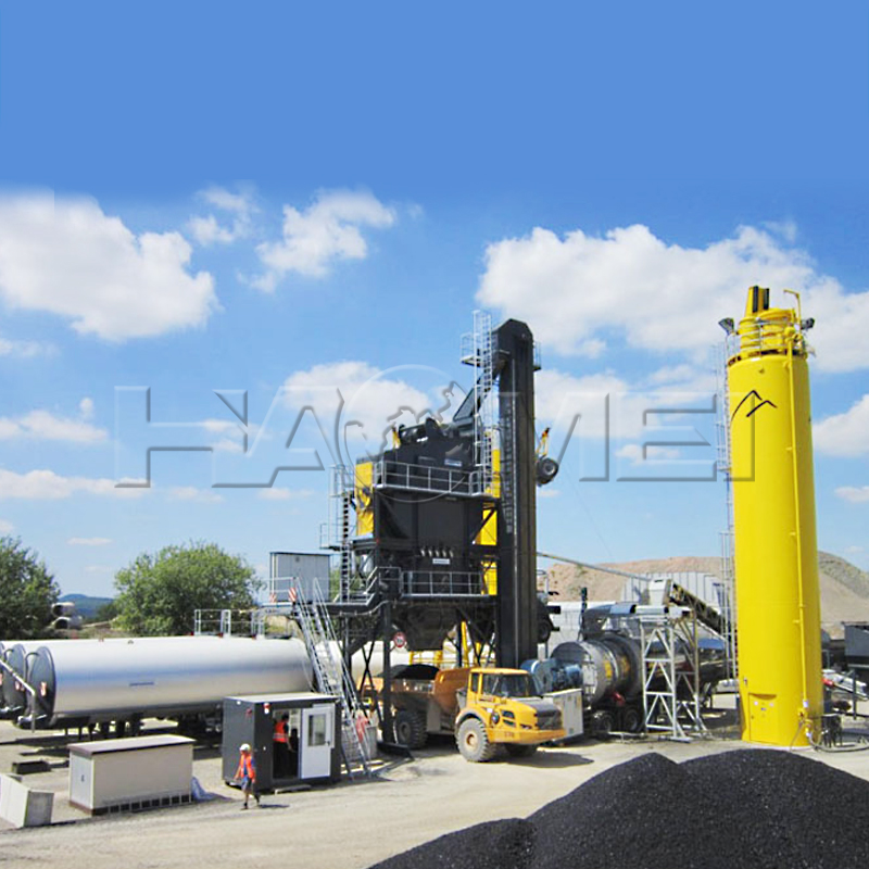 mobile asphalt mixing plant