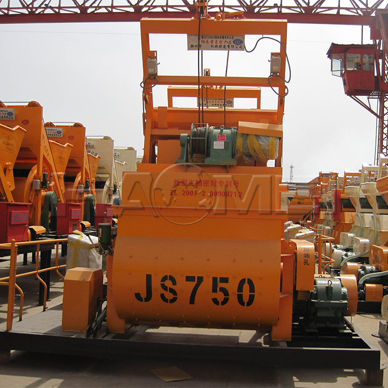 js750 concrete mixer