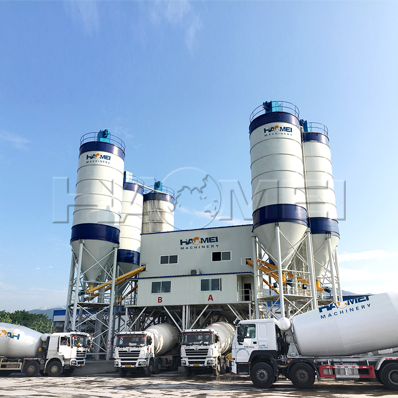 hzs180 concrete batching plant