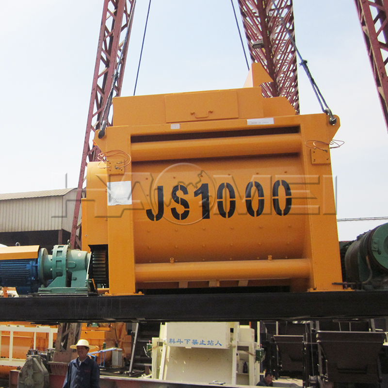 js1000 concrete mixer