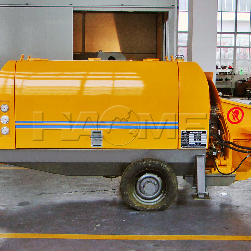 trailer concrete pump