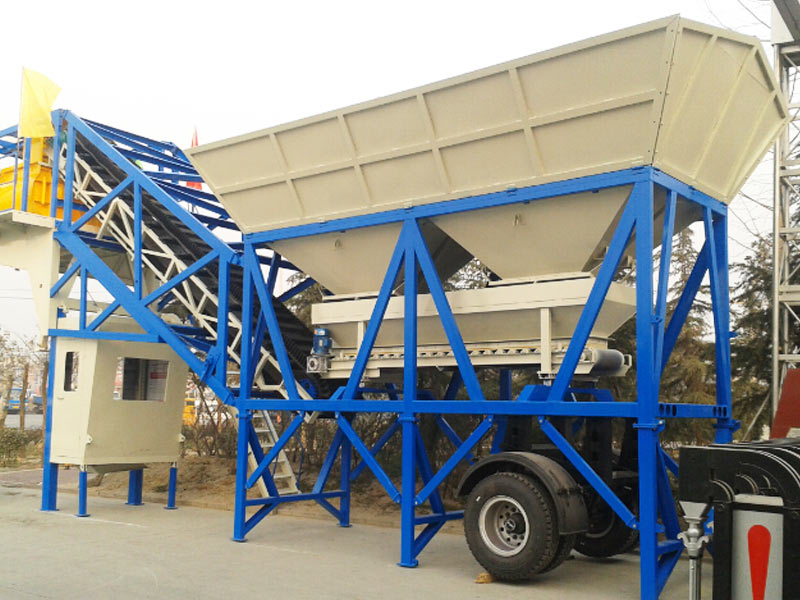 mobile concrete batching plant