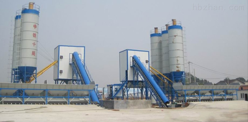 hzs75 concrete mixing plant