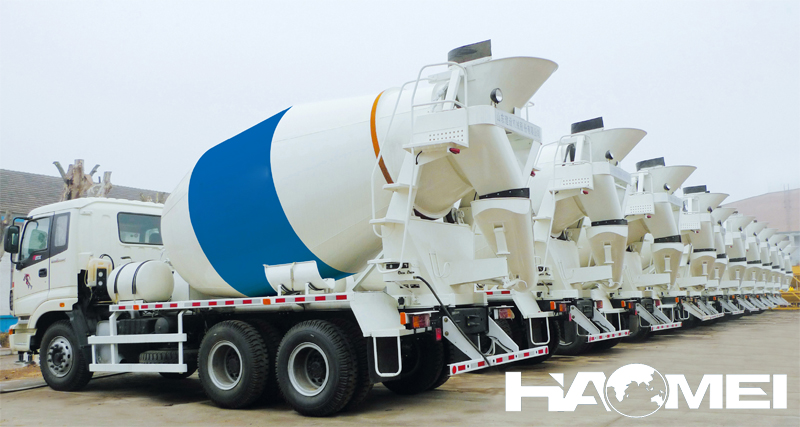 hm10-d concrete mixer truck