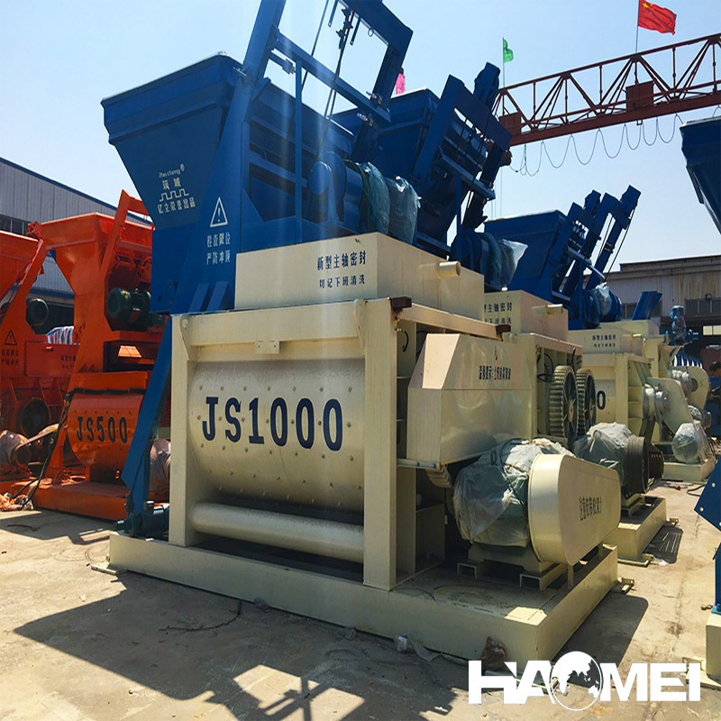 js1000 concrete mixer