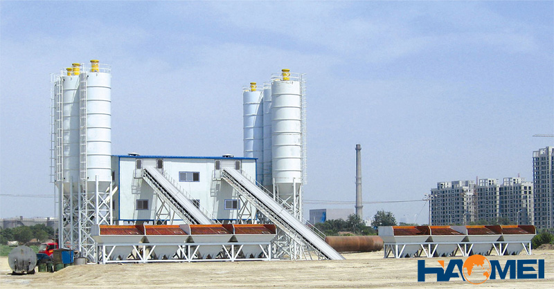 hzs180 concrete batching plant