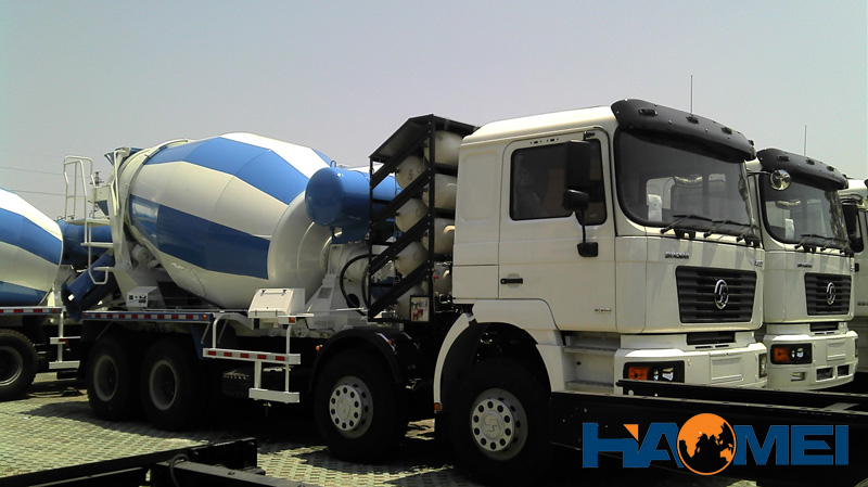 concrete pump truck