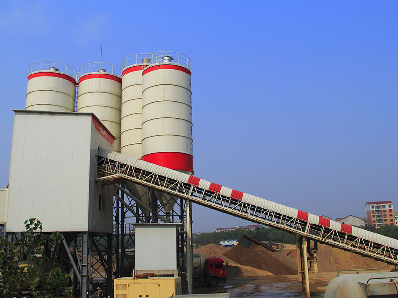 HZS75 concrete batching plant price list