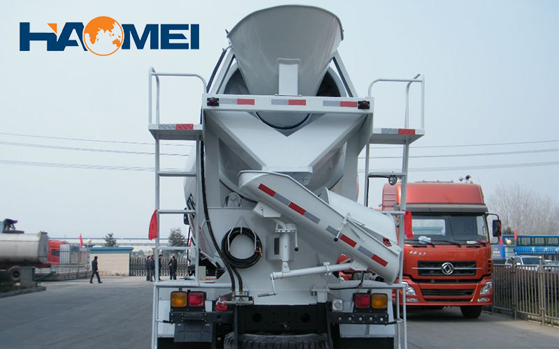 6m3 concrete mixer truck