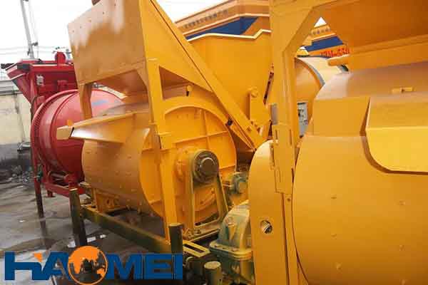 compulsory concrete mixer