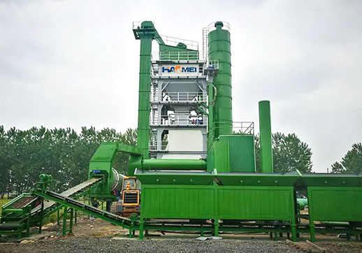 asphalt batch mix plant