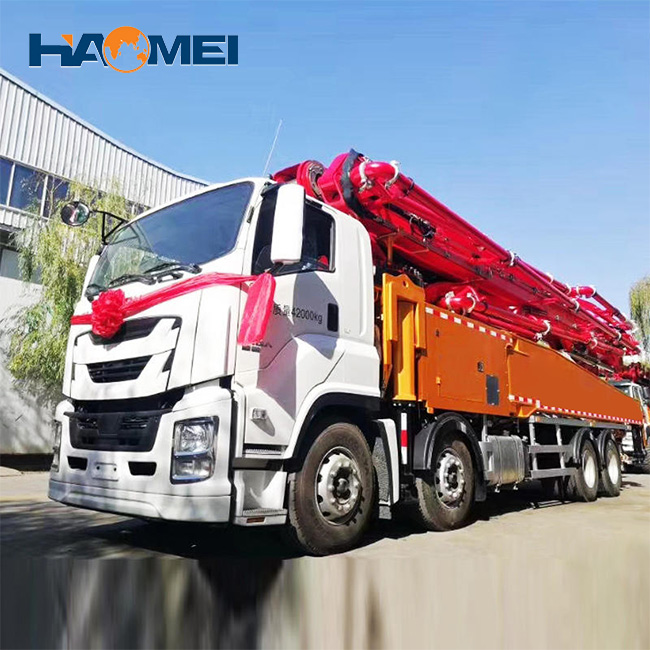 Good price 25m concrete pump truck for sale| Haomei Machinery