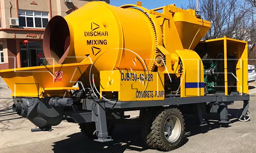 foam concrete mixer and pump