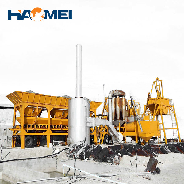 mobile asphalt mixing plant