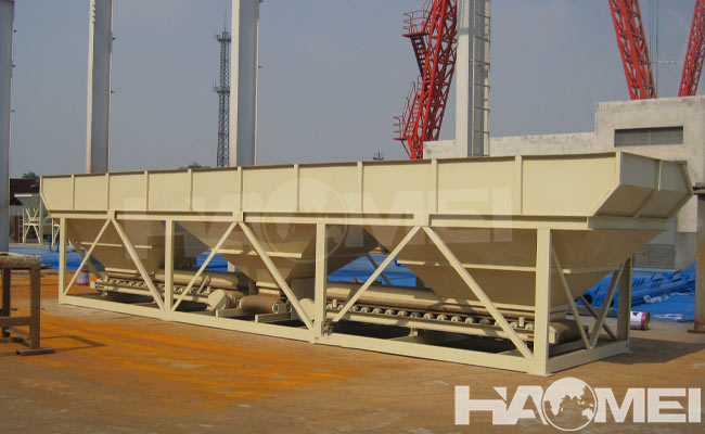 concrete batching machinery