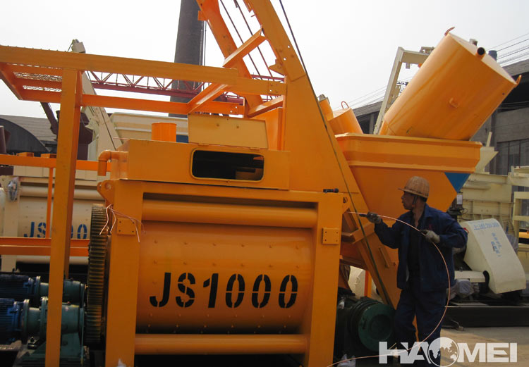 1 cubic meter concrete mixer