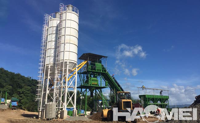 automated concrete batching plant