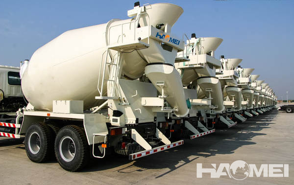 concrete transit mixer