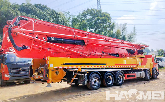 47 meter concrete pump truck