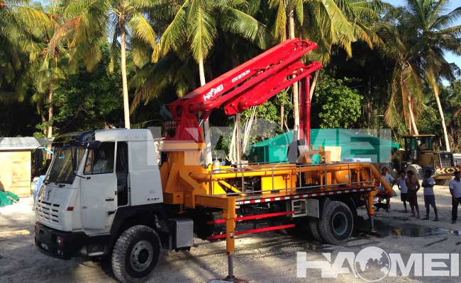 concrete boom pump for sale