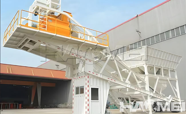 small mobile concrete batch plant
