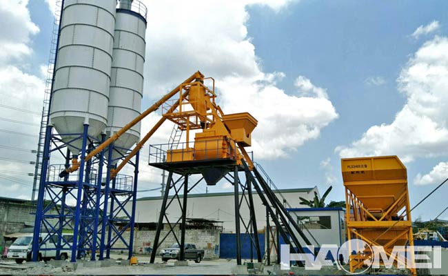 mini concrete plant price