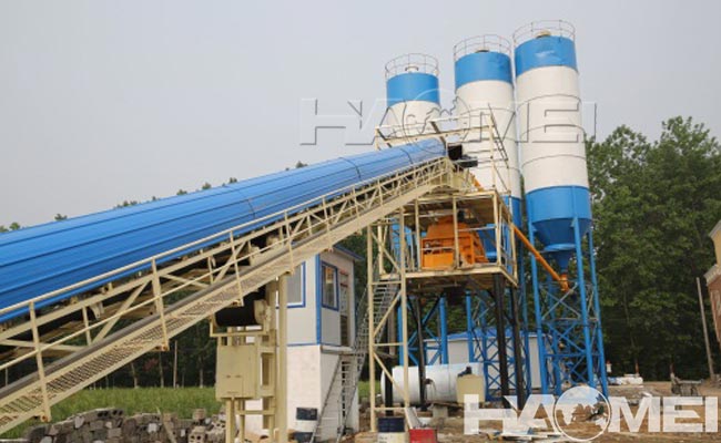 concrete batching plant JS2000