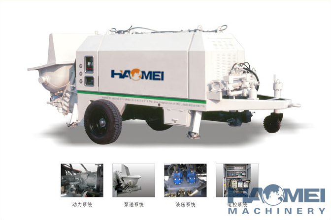 HBT series trailer pumps HBT series trailer pumps