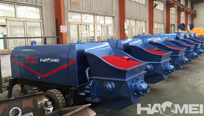 trailer mounted concrete pump price